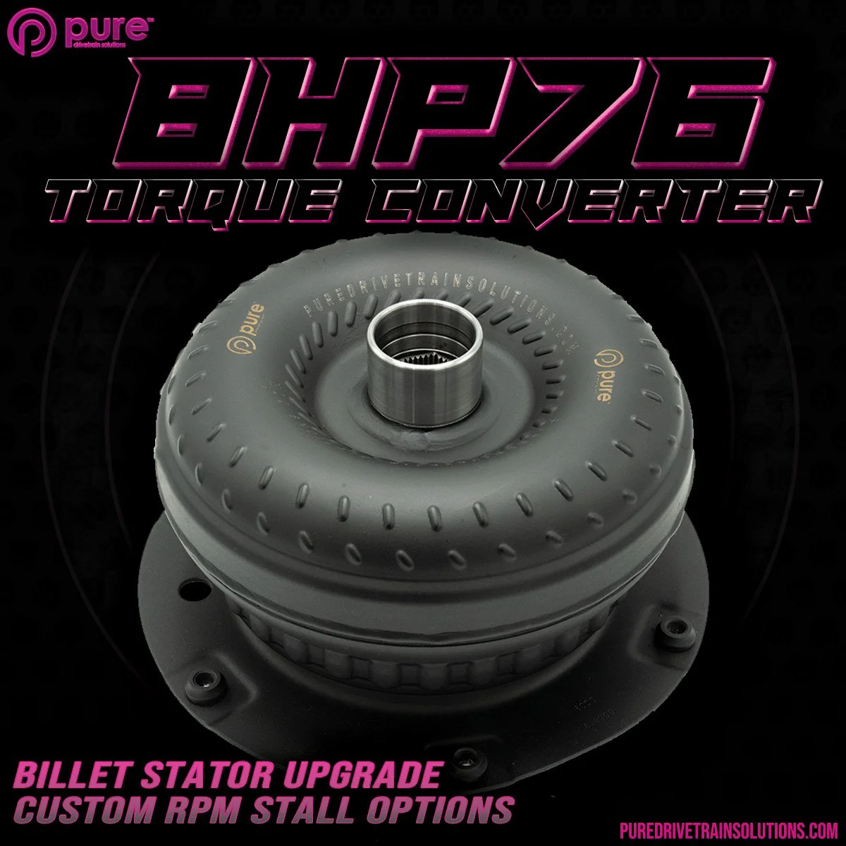 8HP76 Torque Converter Upgrade — Pure Drivetrain Solutions